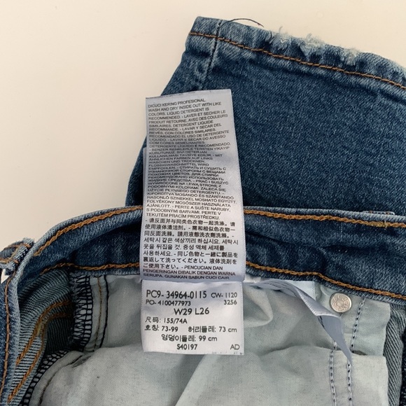 ❗️SOLD❗️Size 28 🤩HÖST PICK 🤩 Levi’s Wedgie Straight Leg Jeans - Picture 10 of 10